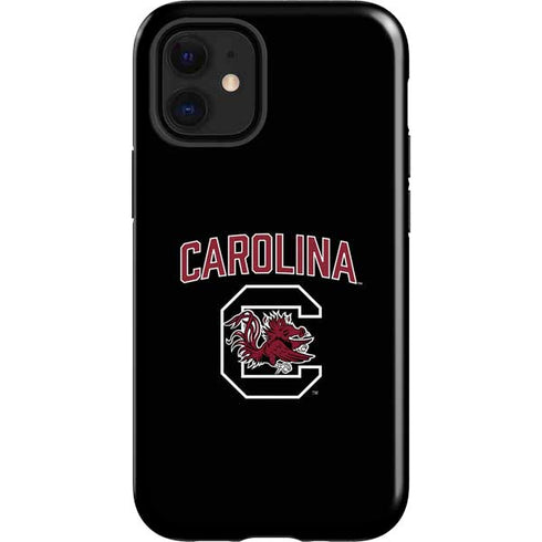 University of South Carolina Athletic Text & Logo iPhone 12 Mini Impact Case