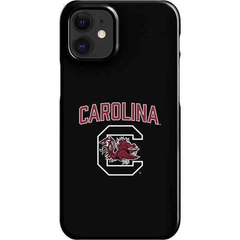 University of South Carolina Athletic Text & Logo iPhone 12 Mini Lite Case