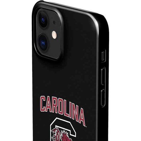 University of South Carolina Athletic Text & Logo iPhone 12 Mini Lite Case