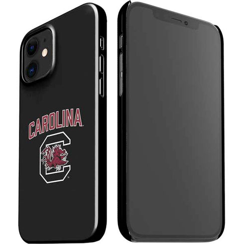 University of South Carolina Athletic Text & Logo iPhone 12 Mini Lite Case