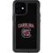 University of South Carolina Athletic Text & Logo iPhone 12 Mini Waterproof Case