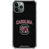 University of South Carolina Athletic Text & Logo iPhone 12 Pro Clear Case