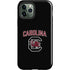 University of South Carolina Athletic Text & Logo iPhone 12 Pro Impact Case