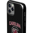 University of South Carolina Athletic Text & Logo iPhone 12 Pro Impact Case
