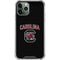 University of South Carolina Athletic Text & Logo iPhone 12 Pro Max Clear Case