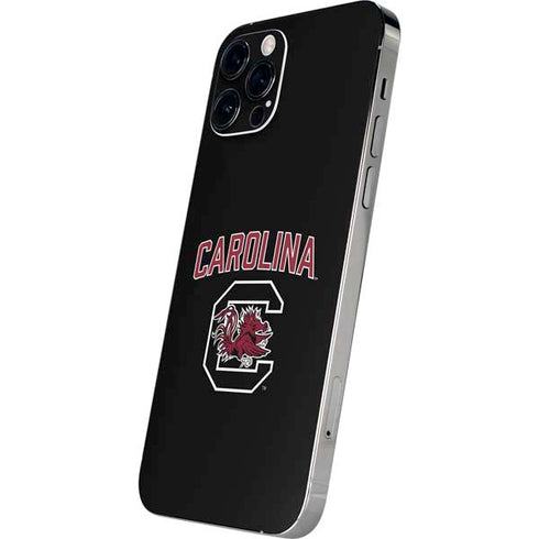 University of South Carolina Athletic Text & Logo iPhone 12 Pro Max Skin