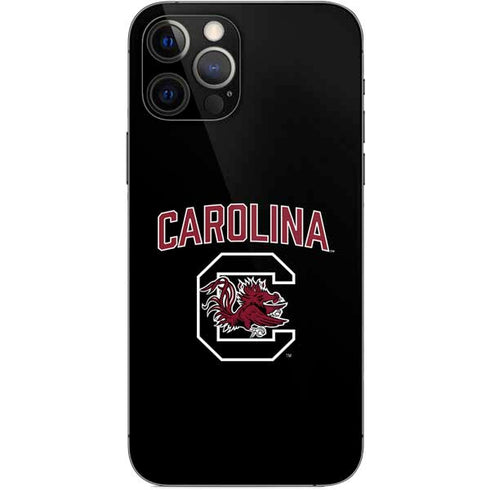 University of South Carolina Athletic Text & Logo iPhone 12 Pro Skin