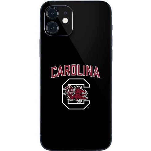 University of South Carolina Athletic Text & Logo iPhone 12 Skin