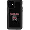 University of South Carolina Athletic Text & Logo iPhone 12 Waterproof Case