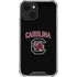 University of South Carolina Athletic Text & Logo iPhone 13 Clear Case