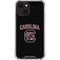 University of South Carolina Athletic Text & Logo iPhone 13 Mini Clear Case