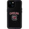 University of South Carolina Athletic Text & Logo iPhone 13 Mini Waterproof Case