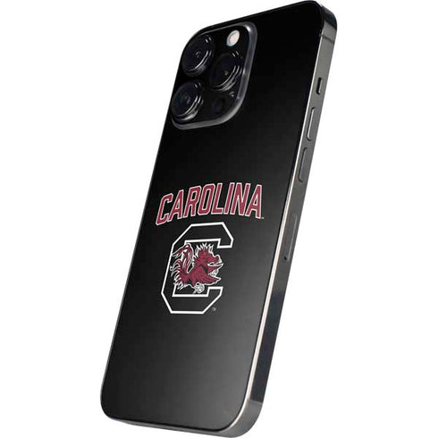 University of South Carolina Athletic Text & Logo iPhone 13 Pro Max Skin