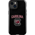 University of South Carolina Athletic Text & Logo iPhone 15 Plus Impact Case