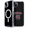 University of South Carolina Athletic Text & Logo iPhone 15 Plus MagSafe Case