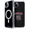 University of South Carolina Athletic Text & Logo iPhone 14 Plus MagSafe Case