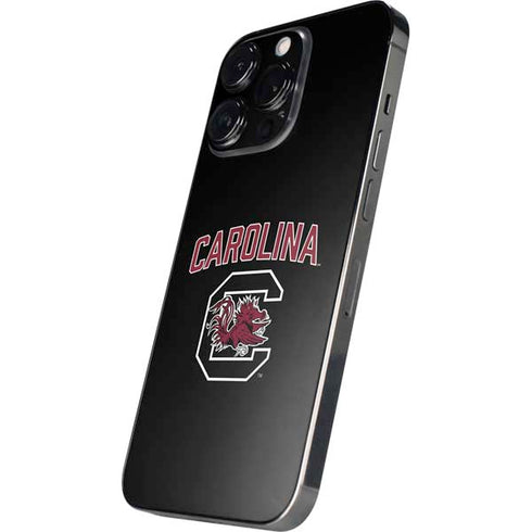 University of South Carolina Athletic Text & Logo iPhone 14 Pro Max Skin