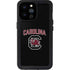 University of South Carolina Athletic Text & Logo iPhone 14 Pro Max Waterproof Case