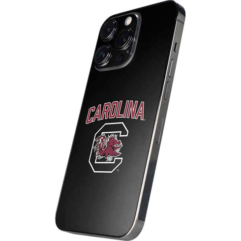 University of South Carolina Athletic Text & Logo iPhone 14 Pro Skin