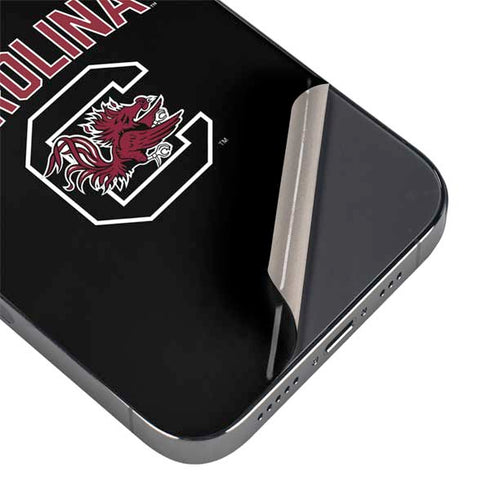 University of South Carolina Athletic Text & Logo iPhone 14 Pro Skin