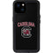 University of South Carolina Athletic Text & Logo iPhone 15 Plus Waterproof Case