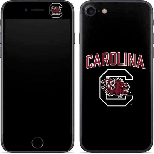 University of South Carolina Athletic Text & Logo iPhone 8 Skin