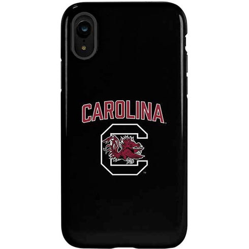 University of South Carolina Athletic Text & Logo iPhone XR Pro Case