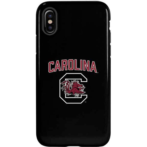 University of South Carolina Athletic Text & Logo iPhone XS Pro Case