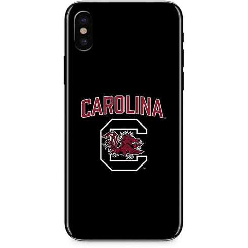 University of South Carolina Athletic Text & Logo iPhone XS Skin