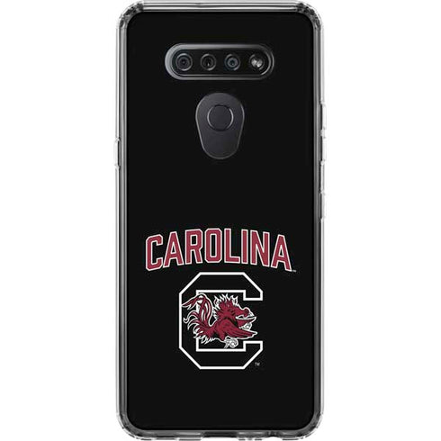 University of South Carolina Athletic Text & Logo LG K51/Q51 Clear Case