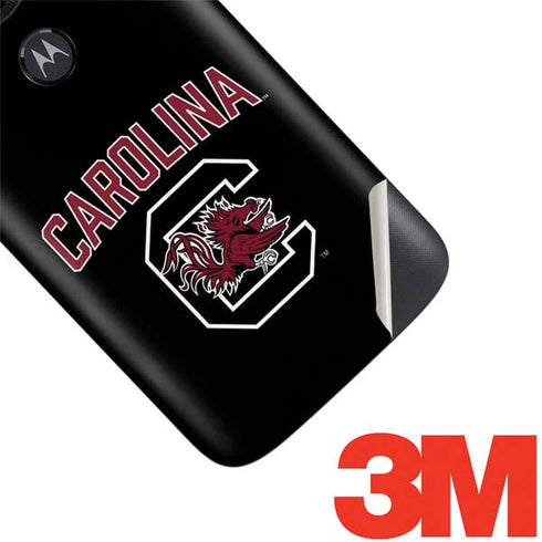 University of South Carolina Athletic Text & Logo Moto E5 Play Skin