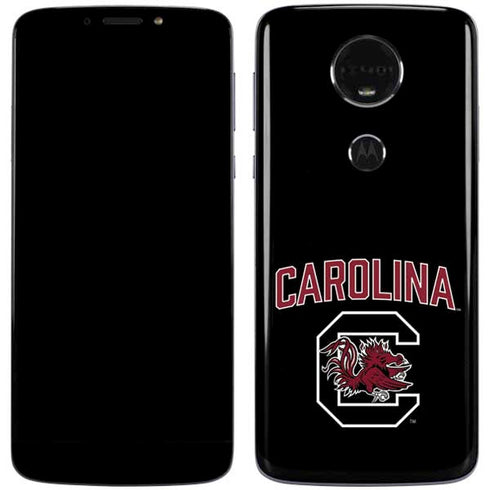 University of South Carolina Athletic Text & Logo Moto E5 Plus Skin