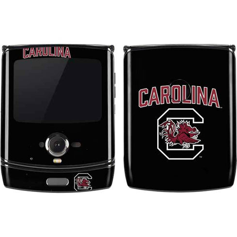 University of South Carolina Athletic Text & Logo Motorola RAZR Skin