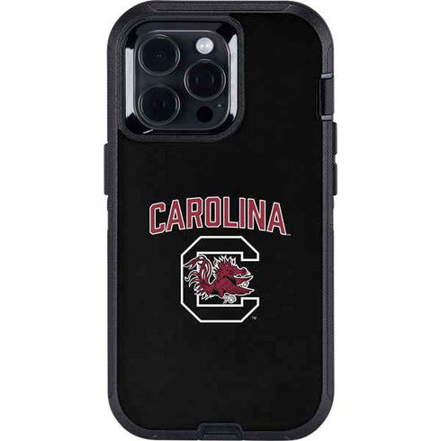 University of South Carolina Athletic Text & Logo Otterbox Defender iPhone Skin