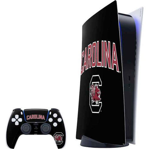 University of South Carolina Athletic Text & Logo PS5 Digital Edition Bundle Skin