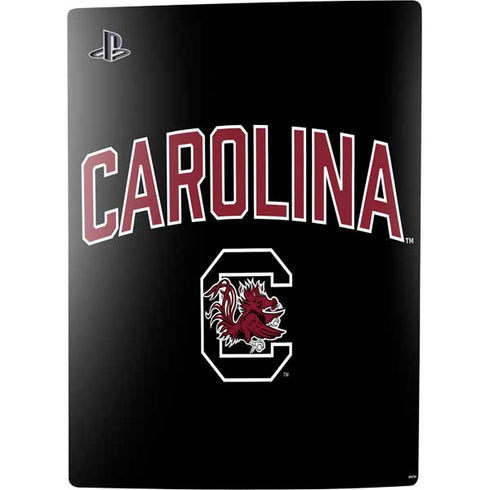 University of South Carolina Athletic Text & Logo PS5 Digital Edition Console Skin