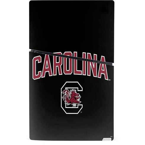 University of South Carolina Athletic Text & Logo PS5 Slim Digital Edition Console Skin