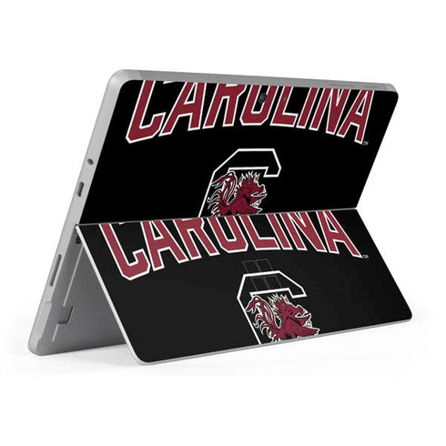 University of South Carolina Athletic Text & Logo Surface Go Skin