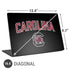 University of South Carolina Athletic Text & Logo Universal Laptop 16.6in (13.4 x 9.7in) Skin