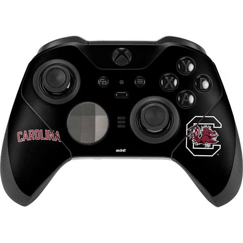 University of South Carolina Athletic Text & Logo Xbox Elite Wireless Controller Series 2 Skin