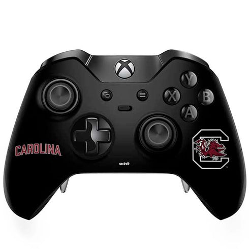 University of South Carolina Athletic Text & Logo Xbox One Elite Controller Skin