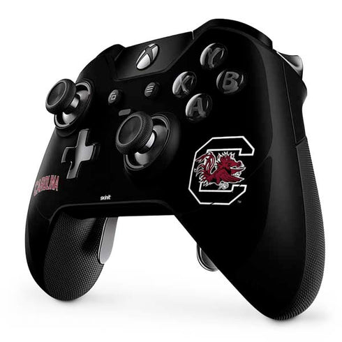 University of South Carolina Athletic Text & Logo Xbox One Elite Controller Skin