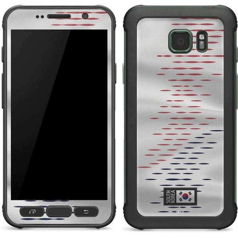South Korea Soccer Flag Galaxy S7 Active Skin