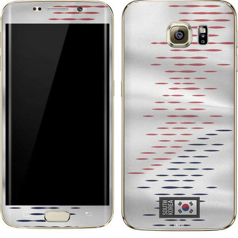South Korea Soccer Flag Galaxy S7 Edge Skin