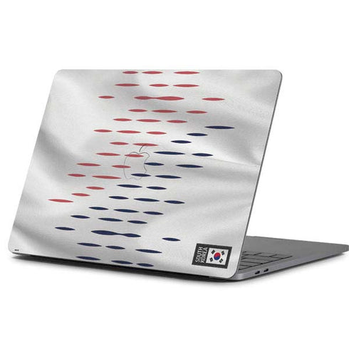 South Korea Soccer Flag Apple MacBook Pro 13-inch Skin
