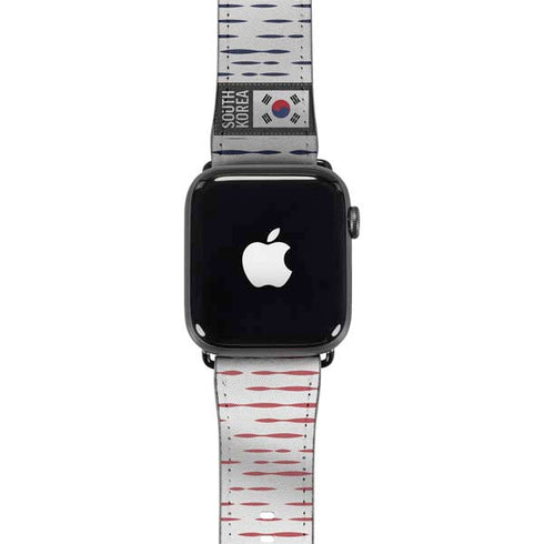 South Korea Soccer Flag Apple Watch Band 38-40mm