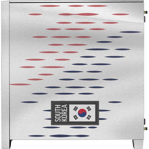 South Korea Soccer Flag Corsair 4000D Tempered Glass Mid-Tower ATX Case Skin