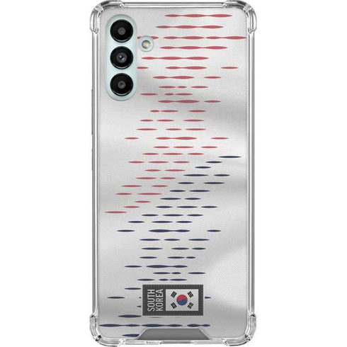 South Korea Soccer Flag Galaxy A13 5G Clear Case