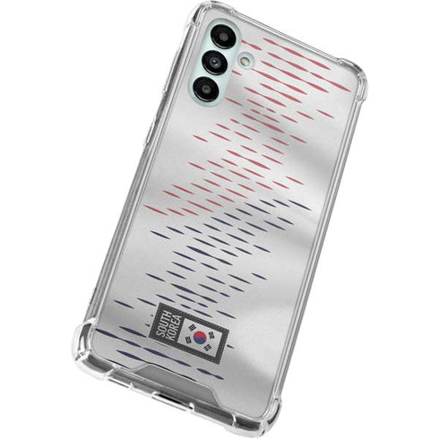 South Korea Soccer Flag Galaxy A13 5G Clear Case