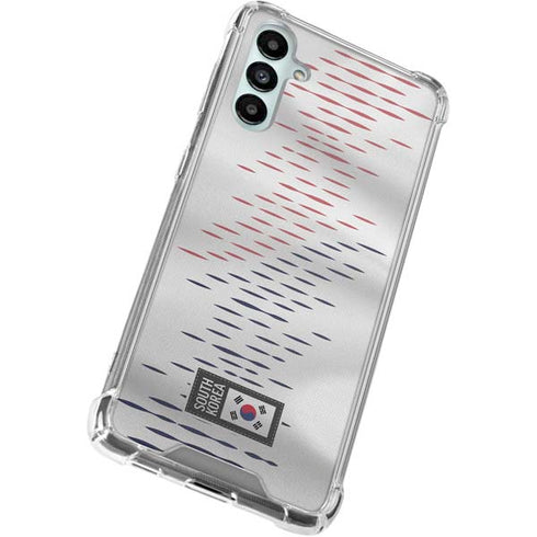 South Korea Soccer Flag Galaxy A15 5G Clear Case